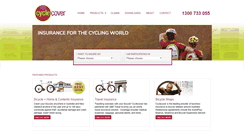 Desktop Screenshot of cyclecover.com.au